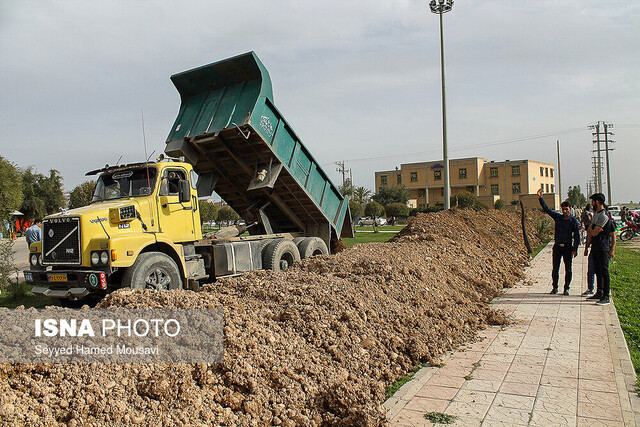کور شدن اکثر مسیل‌ها برای عبور جریان آب