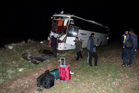 حادثه رانندگی برای 2 اتوبوس زائران پاکستانی/ هر 80 مسافر در سلامت هستند