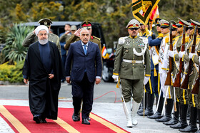 استقبال رسمی حسن روحانی، رییس جمهور از عادل عبدالمهدی، نخست وزیر عراق