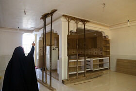 سیلاب در روستای سید صالح کارون