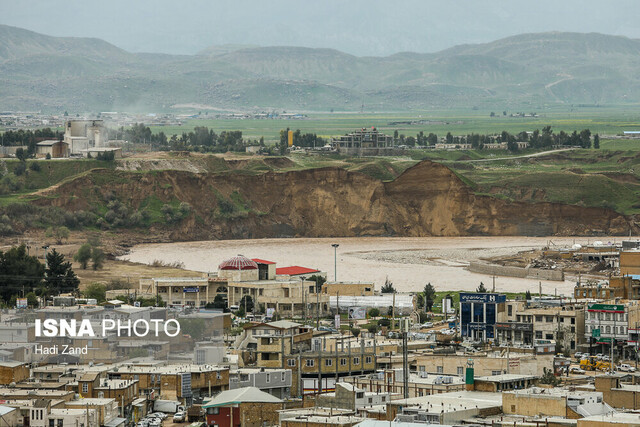 خسارت سیل به پل‌ها و راه‌های روستایی کوهدشت