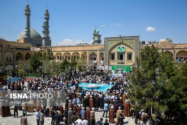 اجتماع بزرگ حوزویان در مدرسه فیضیه قم برگزار می‌شود