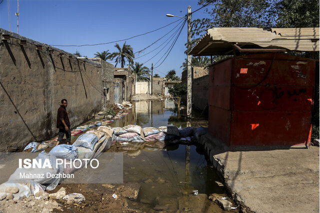تخلیه تاکنون 230 روستا در خوزستان بر اثر سیلاب