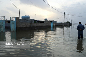 آبگرفتگی در ۱۲ شهرستان خوزستان / تداوم امدادرسانی در مناطق آبگرفته 