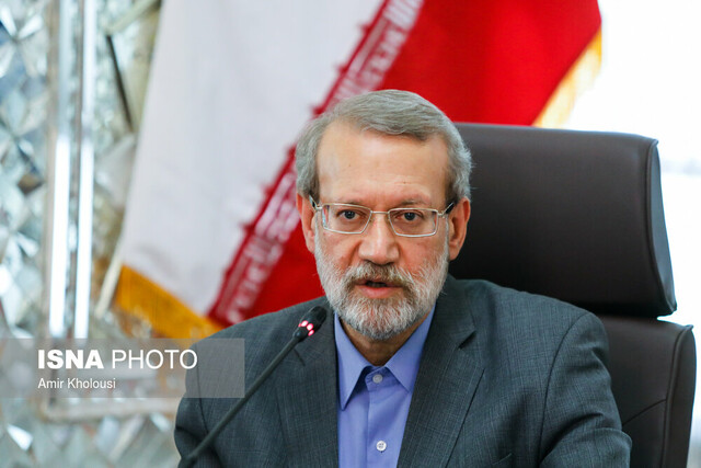 لاریجانی: ایرانیها در برابر فشارهای آمریکاییها مقاومت میکنند لاریجانی: ایرانیها در برابر فشارهای آمریکاییها مقاومت میکنند