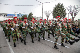 رژه نیروهای مسلح در روز ارتش - کرمانشاه