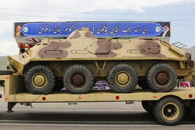 رژه نیروهای مسلح در روز ارتش - مشهد