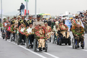 رژه نیروهای مسلح در روز ارتش - مشهد
