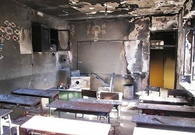 مقصر بروز آتش‌سوزی در مدرسه زاهدان مشخص شد