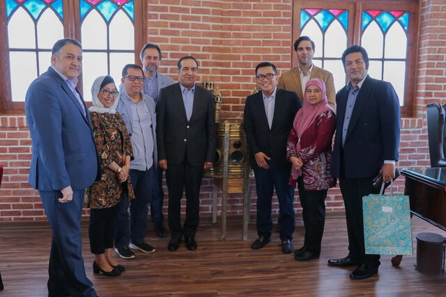 دیدار رئیس سازمان تلویزیون ملی اندونزی با حسین انتظامی