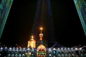 جشن نیمه شعبان در حرم امام رضا(ع)