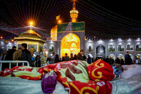 جشن نیمه شعبان در حرم امام رضا(ع)