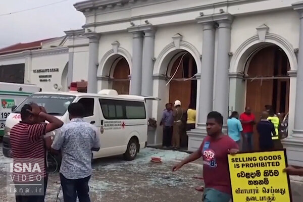 ویدئو / حمله به مراسم عید پاک در سریلانکا