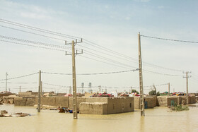 خسارت سیل و امدادرسانی به سیل زدگان  سه روستای داشک، علی رمرودی و آبیل در استان سیستان و بلوچستان