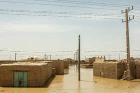 خسارت سیل و امدادرسانی به سیل زدگان  سه روستای داشک، علی رمرودی و آبیل در استان سیستان و بلوچستان