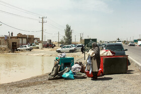 خسارت سیل و امدادرسانی به سیل زدگان  سه روستای داشک، علی رمرودی و آبیل در استان سیستان و بلوچستان