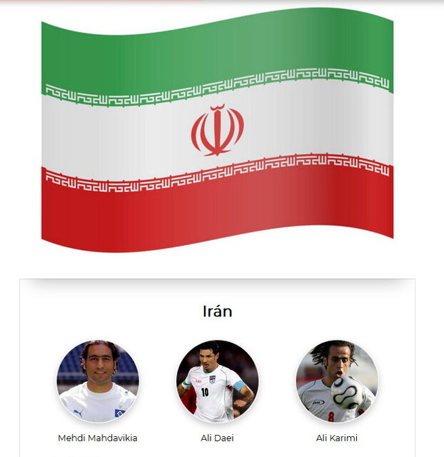 بهترین بازیکن تاریخ تیم ملی فوتبال ایران را انتخاب کنید