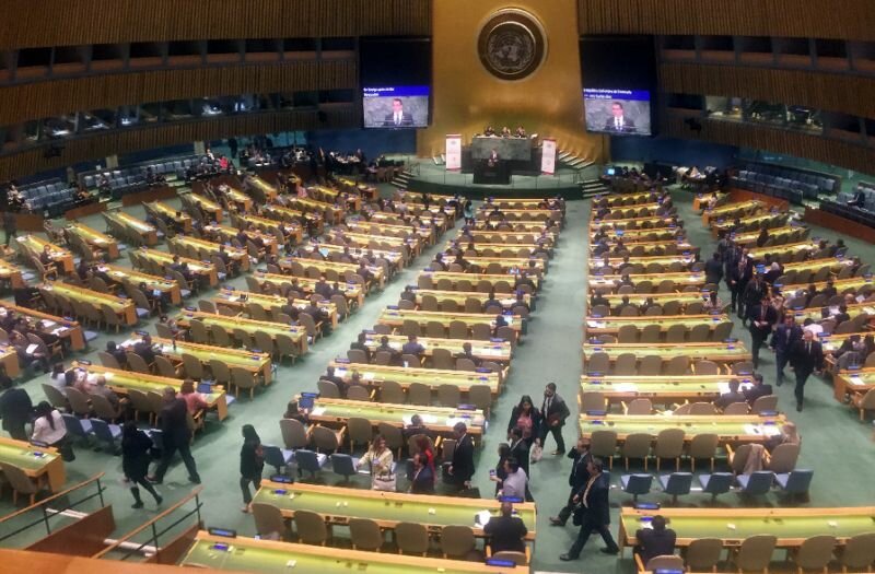 هفتادوششمین مجمع عمومی سازمان ملل با سخنرانی گوترش آغاز شد