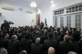 دیدار فرماندهان و مدیران نیروی انتظامی با مقام معظم رهبری