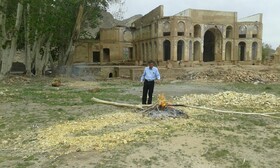 کاخ سرهنگ آباد اردستان جان تازه گرفت