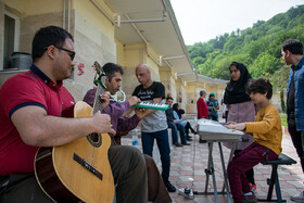 تمرین ارکستر ویژه ایران (آواز صلح) به سرپرستی و رهبری ارکستر «مریم گیلاسیان» و با اجرای هنرمندان کودک و نوجوان کم‌توان ذهنی و معلول حرکتی و مبتلا به اوتیسم در تالار فخر الدین اسعد گرگانی