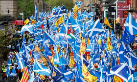 راهپیمایی بزرگ اسکاتلندی‌ها در حمایت از استقلال 