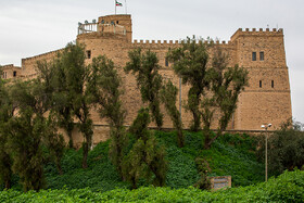 نمای بیرونی قلعه باستانی شوش (دمورگان)