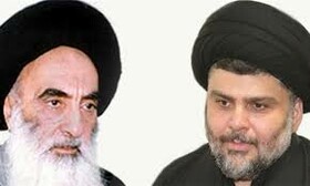 دیدار مقتدی صدر با آیت‌الله سیستانی