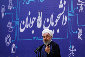 دیدار جمعی از جوانان و دانشجویان با رییس جمهور