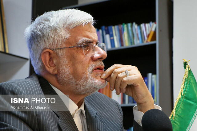 نشست خبری محمدرضا عارف رئیس فراکسیون امید