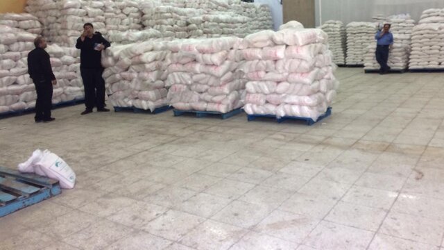 کشف ۴۰۰ تن برنج احتکار شده در جویبار 