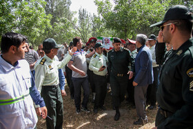 تشییع پیکر شهید «کورش حاجیمرادی» ریس پلیس آگاهی اسلام آباد غرب از توابع استان کرمانشاه