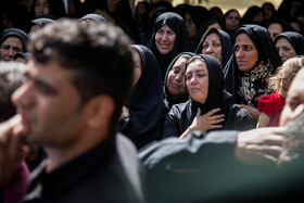 تشییع پیکر شهید «کورش حاجیمرادی» ریس پلیس آگاهی اسلام آباد غرب از توابع استان کرمانشاه