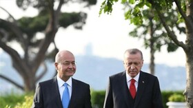 برهم صالح در دیدار با اردوغان: با هر اقدام نظامی یکجانبه علیه مرزهایمان مخالفیم
