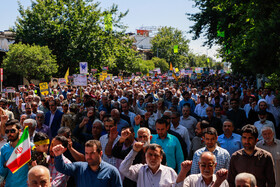 راهپیمایی روز جهانی قدس - گرگان