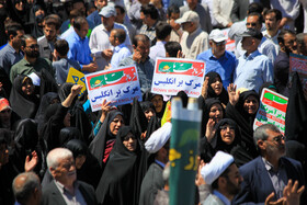 راهپیمایی روز جهانی قدس - کرمانشاه