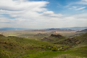ارتفاعات منطقه حفاظت شده و شکار ممنوع پلنگ دره قم 