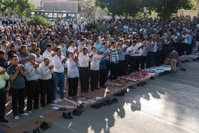 نماز عید فطر در ارومیه