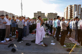 نماز عید فطر در قزوین