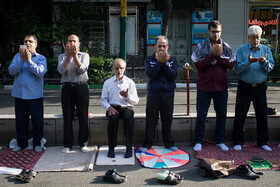 نماز عید فطر در تبریز