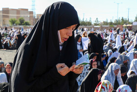 اقامه نماز عید فطر در بیرجند