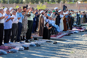اقامه نماز عید فطر در بیرجند