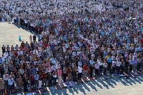 اقامه نماز عید فطر در بیرجند