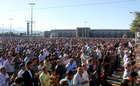 اقامه نماز عید فطر در کرمان