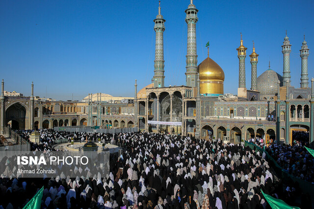 نماز عید فطر در حرم حضرت معصومه(س) اقامه می شود