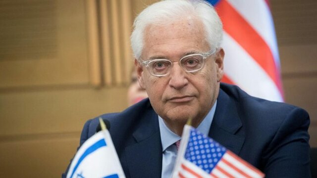 سفیر آمریکا: اسرائیل حق الحاق مناطقی در کرانه باختری را دارد/ داد فلسطینی‌ها درآمد