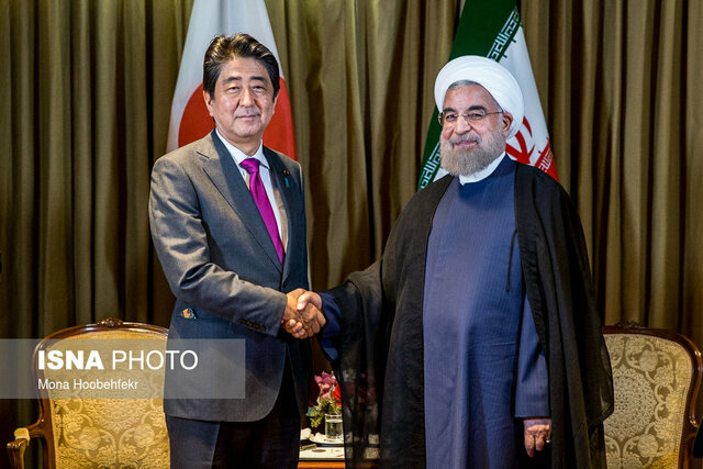 روحانی چهارشنبه از «شینزو آبه» میزبانی می‌کند