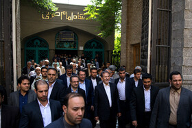 اسحاق جهانگیری، معاون اول رییس جمهور از خط تولید واگن سازی آلومینیومی متروی تهران بازدید کرد.