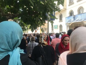 تجمع مال‌باختگان رامک‌خودرو در مقابل سازمان حمایت