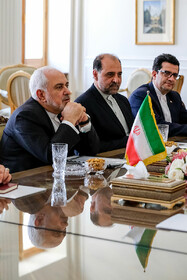محمدجواد ظریف در دیدار با تارو کونو، وزیر امور خارجه ژاپن